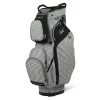 Sun Mountain Golf Sun Mountain 2021 Diva Cart Bag - Silver/Silver Stripe/Black -Golf Clubs shop 2021 diva cart bag grey