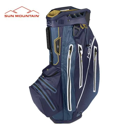 Sun Mountain Golf Sun Mountain 2023 Elite Cart Bag - Navy/Spruce/Aztec 3 Sun Mountain Golf Sun Mountain 2023 Elite Cart Bag - Navy/Spruce/Aztec