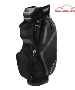Sun Mountain Golf Sun Mountain 2023 Stellar Cart Bag - Black/Gunmetal/Cadet