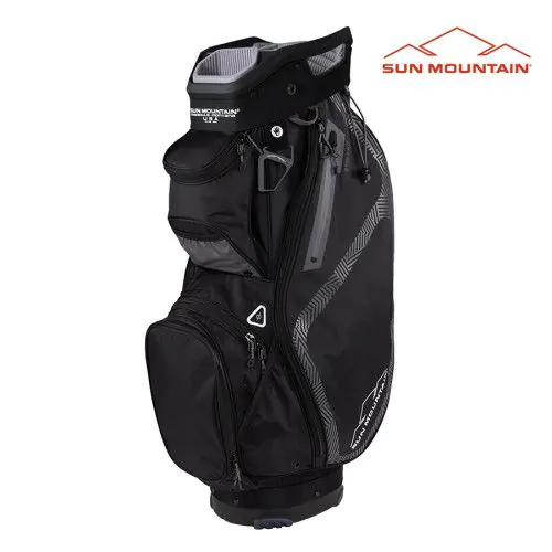Sun Mountain Golf Sun Mountain 2023 Stellar Cart Bag - Black/Gunmetal/Cadet 3 Sun Mountain Golf Sun Mountain 2023 Stellar Cart Bag - Black/Gunmetal/Cadet