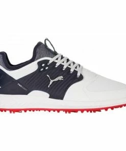 Puma Gents Ignite PWRAdapt Shoes WHITE SILVER PEACOAT