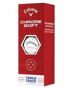 Callaway Chrome Soft Triple Track 22 Golf Balls White (2 Dozen €99) -Golf Clubs shop CA22D0106001 5 L