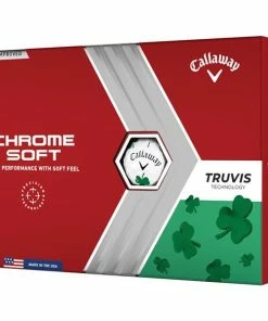 Callaway Chrome Soft Truvis Shamrock Doz Balls White