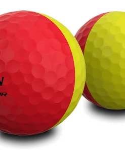 Srixon Q Star Divide Golf Balls - Yellow/Red -Golf Clubs shop DIVIDE RED SHADOW