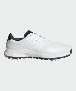 Adidas Golf Mens 2021 Performance Classic Leather Bounce-WHITE
