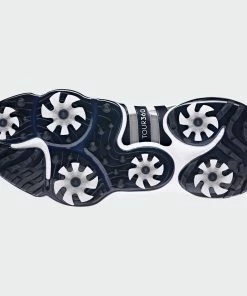 Adidas Gents Tour360 22 Shoes White/Silver/Teal -Golf Clubs shop GV7247 photo bottom transparent 2000x2000 f9c12802 3370 4322 88c1 139f090ddf63