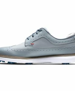 FootJoy Gents Traditions Shield Tip Shoes Grey -Golf Clubs shop P 57912FJGENTSTRADITIONSSHIELDTIPSHOESGREY 2 L