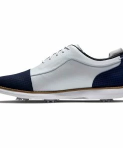 FootJoy Ladies FJ Traditions Shoes White - Navy 9 FootJoy Ladies FJ Traditions Shoes White - Navy -Golf Clubs shop P 97915FOOTJOYSHOESWHITENAVYLADIES 14 L