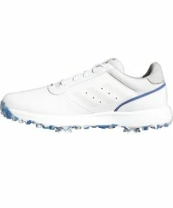 Adidas Gents S2G Laced Shoes White - Crew Blue 8 Adidas Gents S2G Laced Shoes White - Crew Blue -Golf Clubs shop P FW6328ADIDASSHOESWHITEBLUEGENTS 2 L
