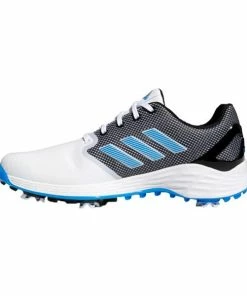 Adidas Gents ZG21 Shoes White - Blue 9 Adidas Gents ZG21 Shoes White - Blue -Golf Clubs shop P GW0215ADIDASSHOESWHITEBLUEGENTS 2 L