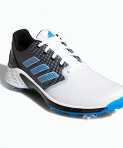 Adidas Gents ZG21 Shoes White - Blue 11 Adidas Gents ZG21 Shoes White - Blue -Golf Clubs shop P GW0215ADIDASSHOESWHITEBLUEGENTS 4 L