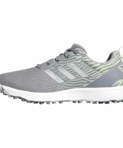 Adidas Ladies S2G Spikeless Lace Shoes Grey Three - Silver Met - Almost Lime -Golf Clubs shop P GZ3911ADIDASSHOESGREYSILVERLIMELADIES 2 L
