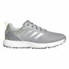 Adidas Ladies S2G Spikeless Lace Shoes Grey Three - Silver Met - Almost Lime -Golf Clubs shop P GZ3911ADIDASSHOESGREYSILVERLIMELADIES L
