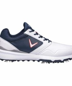Callaway Gents Chev LS Shoes White - Navy - Red
