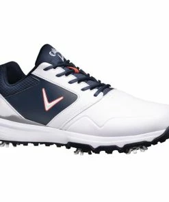 Callaway Gents Chev LS Shoes White - Navy - Red -Golf Clubs shop P M596146CALGENTSCHEVLSSHOESWHITENAVYRED L