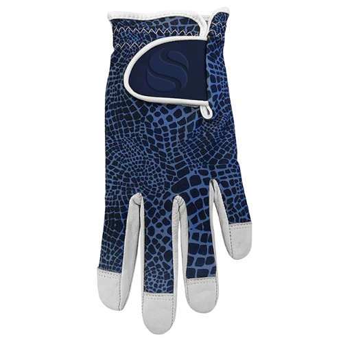 Surprizeshop Comfort Stretch Golf Glove - Navy Snake 3 Surprizeshop Comfort Stretch Golf Glove - Navy Snake