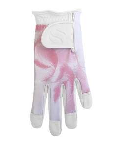 Surprizeshop Comfort Stretch Golf Glove - Rose Pink Feather