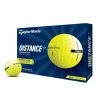 TaylorMade Distance + Golf Balls Dozen Yellow -Golf Clubs shop TA21D0101002 L