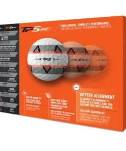 TaylorMade TP5 Pix 2.0 Golf Balls Dozen White (2 Dozen €90) -Golf Clubs shop TA21D0103001 2 L