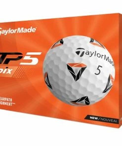 TaylorMade TP5 Pix 2.0 Golf Balls Dozen White (2 Dozen €90)