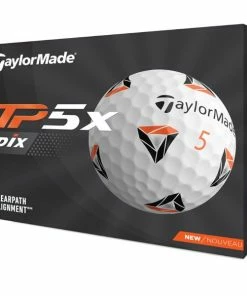 TaylorMade TP5X Pix 2.0 Golf Balls Dozen White (2 Dozen €90)
