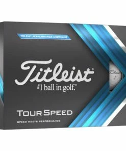 Titleist 22 Tour Speed Golf Balls Dozen White