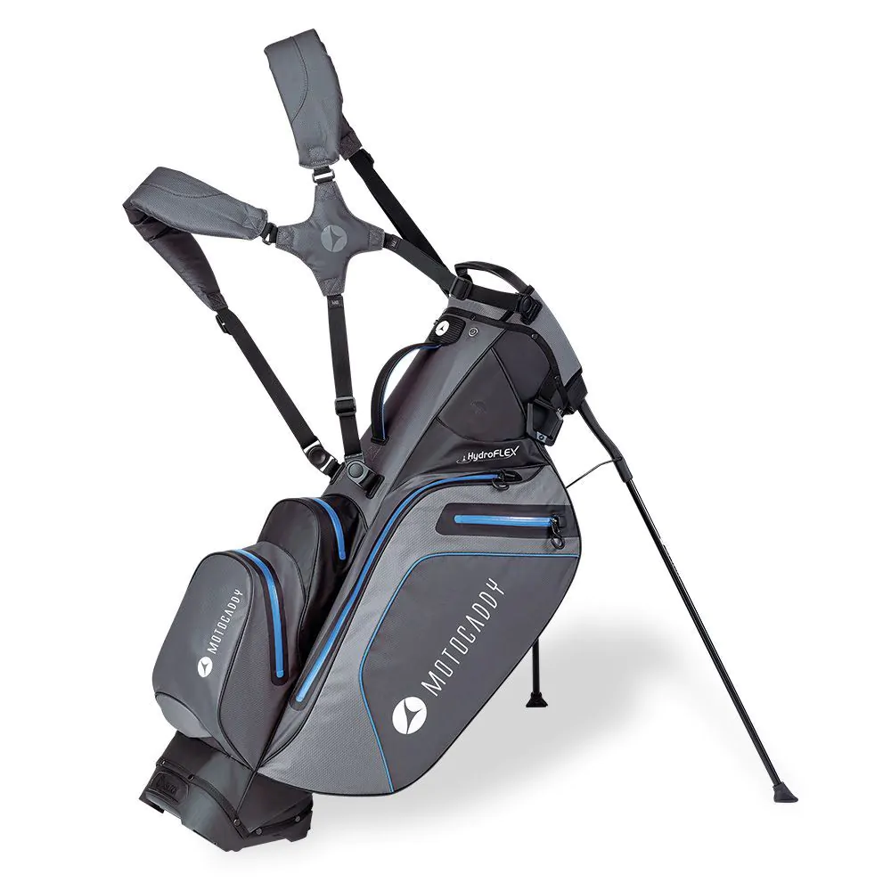 Motocaddy Golf Motocaddy HydroFLEX Bag 2021 - Charcoal/Blue 4 Motocaddy Golf Motocaddy HydroFLEX Bag 2021 - Charcoal/Blue - Image 2