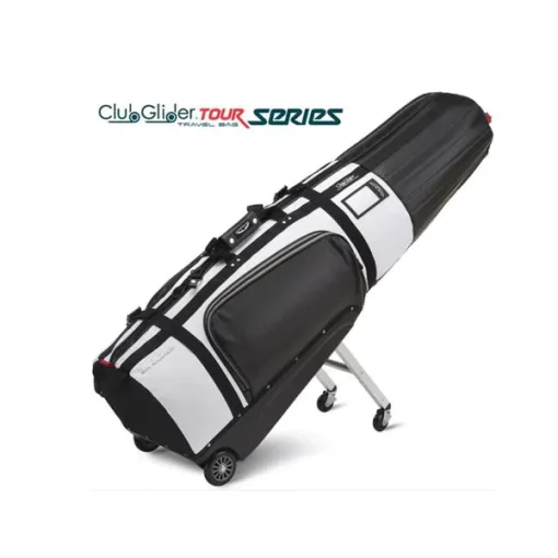 Sun Mountain Golf Sun Mountain ClubGlider Tour Travel Cover - Black/White -Golf Clubs shop cg image 1