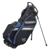 Wilson Golf Wilson Staff Exo II Stand Bag - Black/Blue 1 Wilson Golf Wilson Staff Exo II Stand Bag - Black/Blue -Golf Clubs shop exoiiblue 550 1