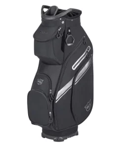 Wilson Golf Wilson Staff Exo II Cart Bag - Black/Silver