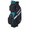 Wilson Golf Wilson Staff Exo II Cart Bag - Black/Teal -Golf Clubs shop exoiicartblackwm 1