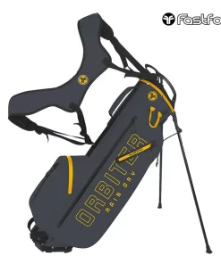 Fastfold Orbiter Stand Bag - Charcoal/Yellow