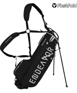FastFold Endeavour 2 Golf Stand Bag - Black/Grey