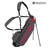 FastFold Endeavour 2 Golf Stand Bag - Charcoal/Red -Golf Clubs shop ff end char red