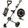 Glide-Tek 2.0 Golf Trolley - Gunmetal/Black -Golf Clubs shop glide tek 2.0 gunmetal black 800