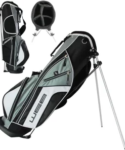Go Golf Go Junior Stand Bag 66cm - Black/Grey