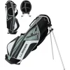 Go Golf Go Junior Stand Bag 76cm - Black/Grey -Golf Clubs shop go junior stand bag 66cms black gray 1