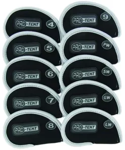 Pro-Tekt Deluxe Neoprene Iron Covers -Golf Clubs shop hcptns