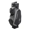 Wilson Golf Wilson Staff I Lock III Cart Bag - Black/Grey/White -Golf Clubs shop ilockiiiblk 1