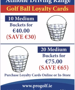 Digicards Loyalty Card Athlone Driving Range
