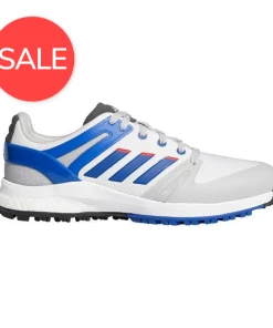 Adidas Gents EQT Spikeless Wide Fit Shoes Crew White - Blue