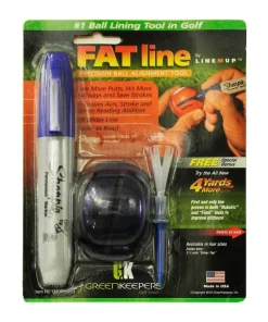 Golfers Club Line M Up Pro Ball Marking - Fat Line