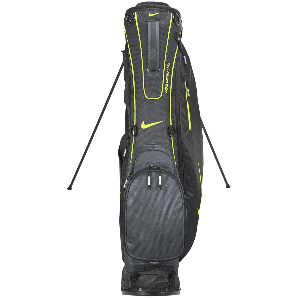 Nike Golf Nike Sport Lite Golf Bag - Black/Anthracite/Volt 4 Nike Golf Nike Sport Lite Golf Bag - Black/Anthracite/Volt - Image 2