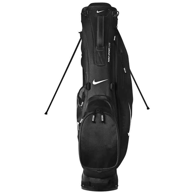 Nike Golf Nike Sport Lite Golf Bag - Black/White 4 Nike Golf Nike Sport Lite Golf Bag - Black/White - Image 2