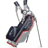 Sun Mountain Golf Sun Mountain 2022 H2NO 14 Way Stand Bag - Cadet/Navy/Inferno -Golf Clubs shop sm 14w cni 800