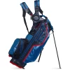 Sun Mountain Golf Sun Mountain 2022 H2NO 14 Way Stand Bag - Navy/Cobalt/Red -Golf Clubs shop sm 14w ncr 800