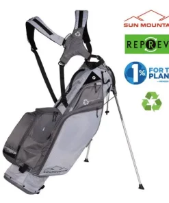 Sun Mountain Golf Sun Mountain 2023 Eco-Lite 4 Way Stand Bag - Cadet/Gunmetal