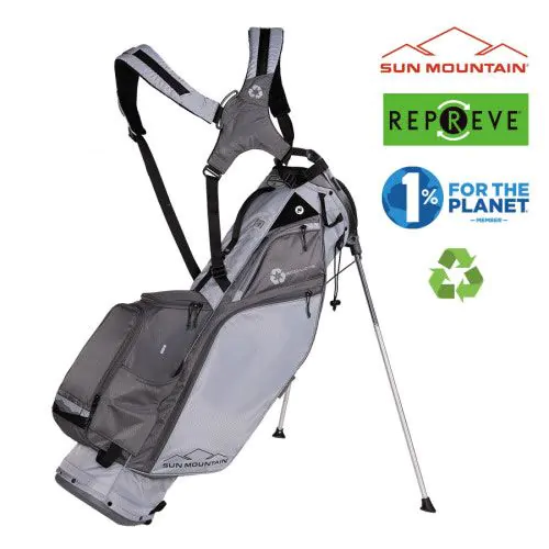 Sun Mountain Golf Sun Mountain 2023 Eco-Lite 4 Way Stand Bag - Cadet/Gunmetal 3 Sun Mountain Golf Sun Mountain 2023 Eco-Lite 4 Way Stand Bag - Cadet/Gunmetal