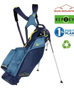 Sun Mountain Golf Sun Mountain 2023 Eco-Lite 14 Way Stand Bag - Navy/Spruce/Spring
