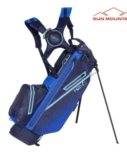 Sun Mountain Golf Sun Mountain 2023 H2NO 14 Way Stand Bag - Navy/Blue/Ocean
